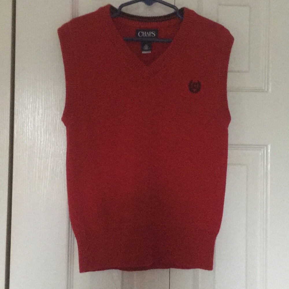 Chaps boys sweater vest